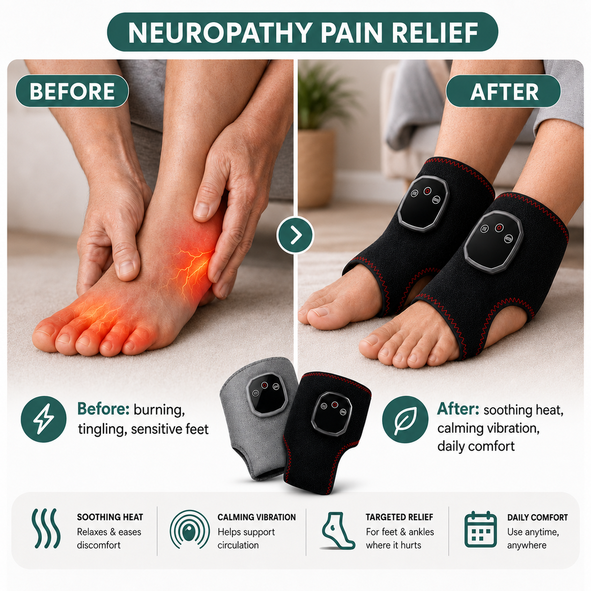 RELIIVA Triple Technology Massager